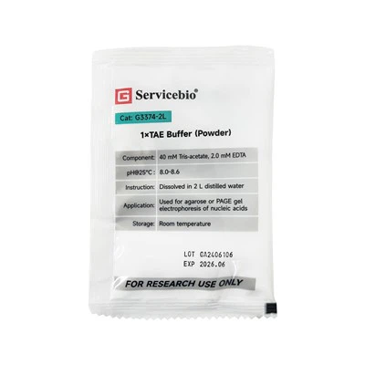 1×TAE pufer (prah)